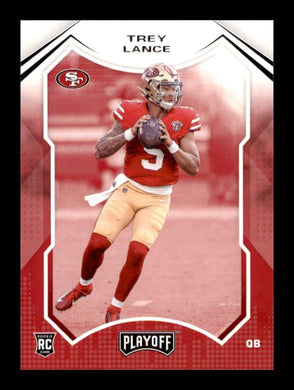 2021 Panini Playoff Trey Lance 