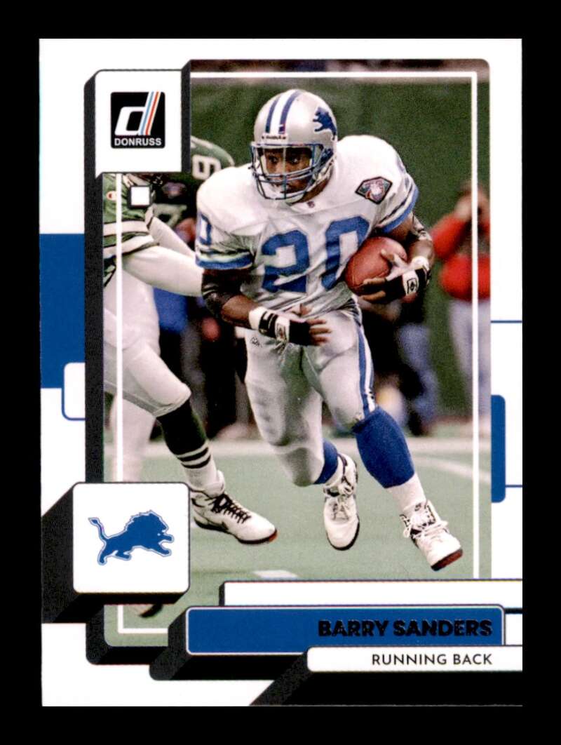 Load image into Gallery viewer, 2022 Donruss Barry Sanders #93 Detroit Lions Image 1
