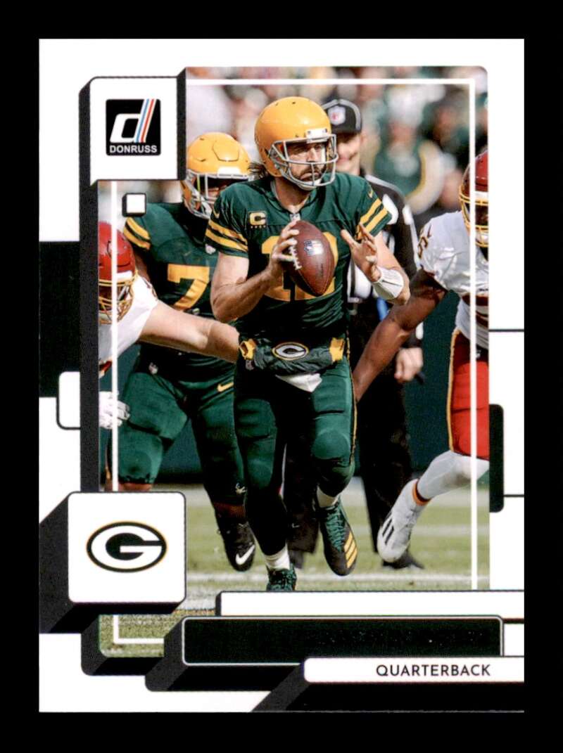 Load image into Gallery viewer, 2022 Donruss Aaron Rodgers #97 Green Bay Packers Image 1
