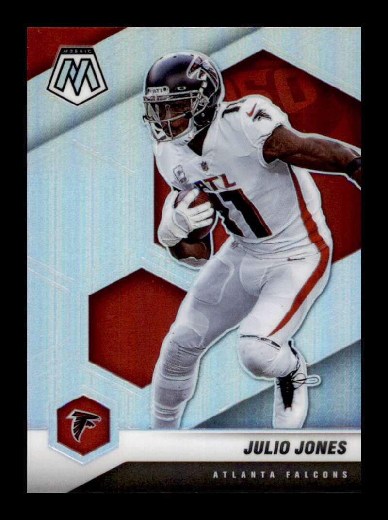 Load image into Gallery viewer, 2021 Panini Mosaic Silver Prizm Julio Jones #15 Atlanta Falcons Image 1
