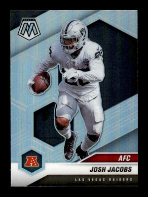 2021 Panini Mosaic Silver Prizm Josh Jacobs 