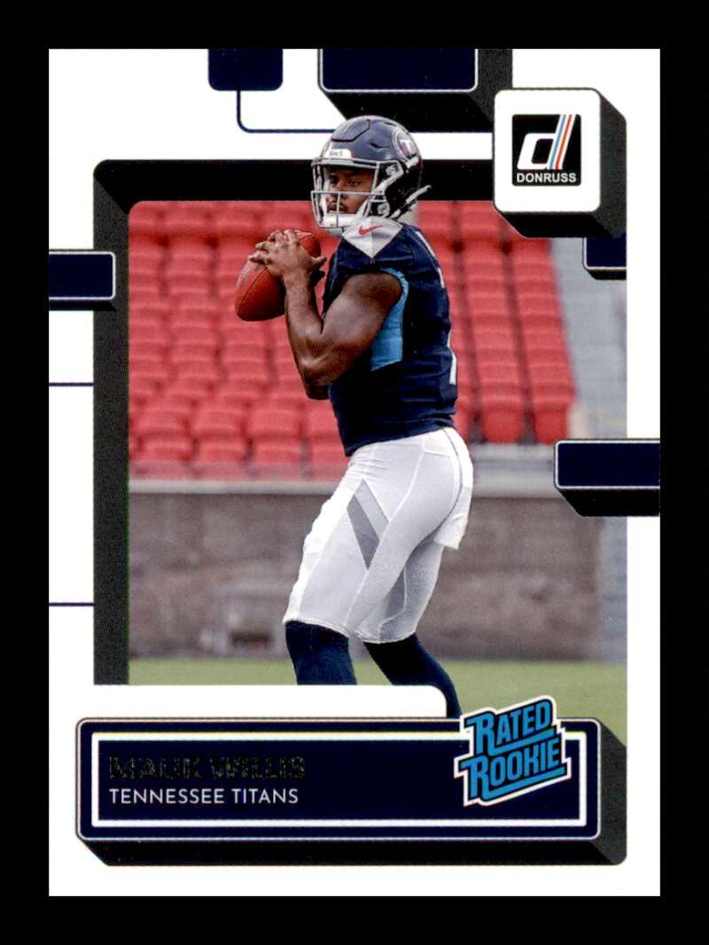 Load image into Gallery viewer, 2022 Donruss Malik Willis #303 Rookie RC Tennessee Titans Image 1
