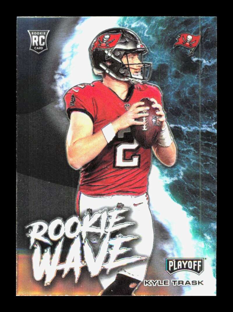 Load image into Gallery viewer, 2021 Panini Playoff Rookie Wave Kyle Trask #RW-KTR Tampa Bay Buccaneers Image 1
