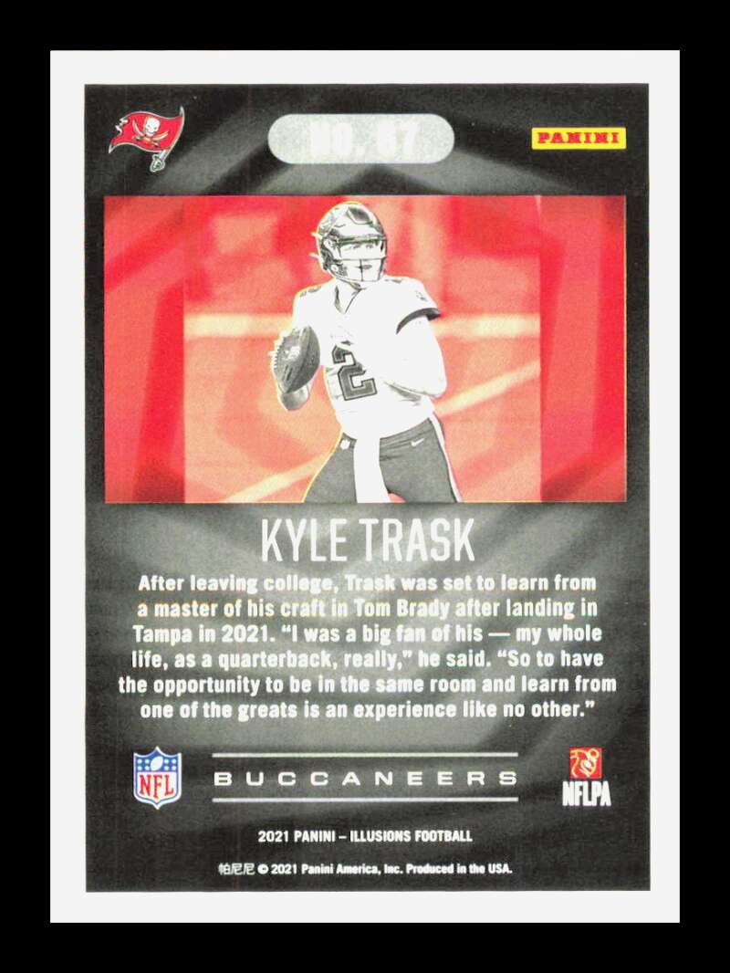 Load image into Gallery viewer, 2021 Panini Illusions Kyle Trask #67 Rookie RC Florida Gators Image 2
