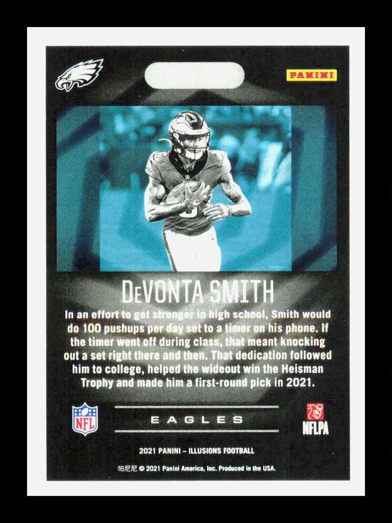 Load image into Gallery viewer, 2021 Panini Illusions DeVonta Smith #63 Rookie RC Philadelphia Eagles Image 2
