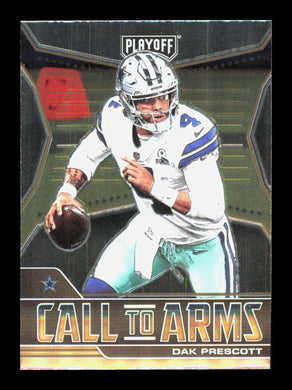 2021 Panini Playoff Call to Arms Dak Prescott 