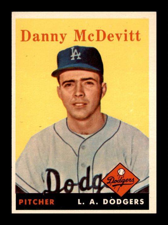 1958 Topps Danny McDevitt 