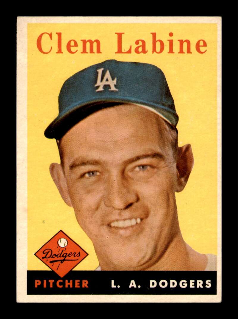 Load image into Gallery viewer, 1958 Topps Clem Labine #305 Set Break Los Angeles Dodgers Image 1
