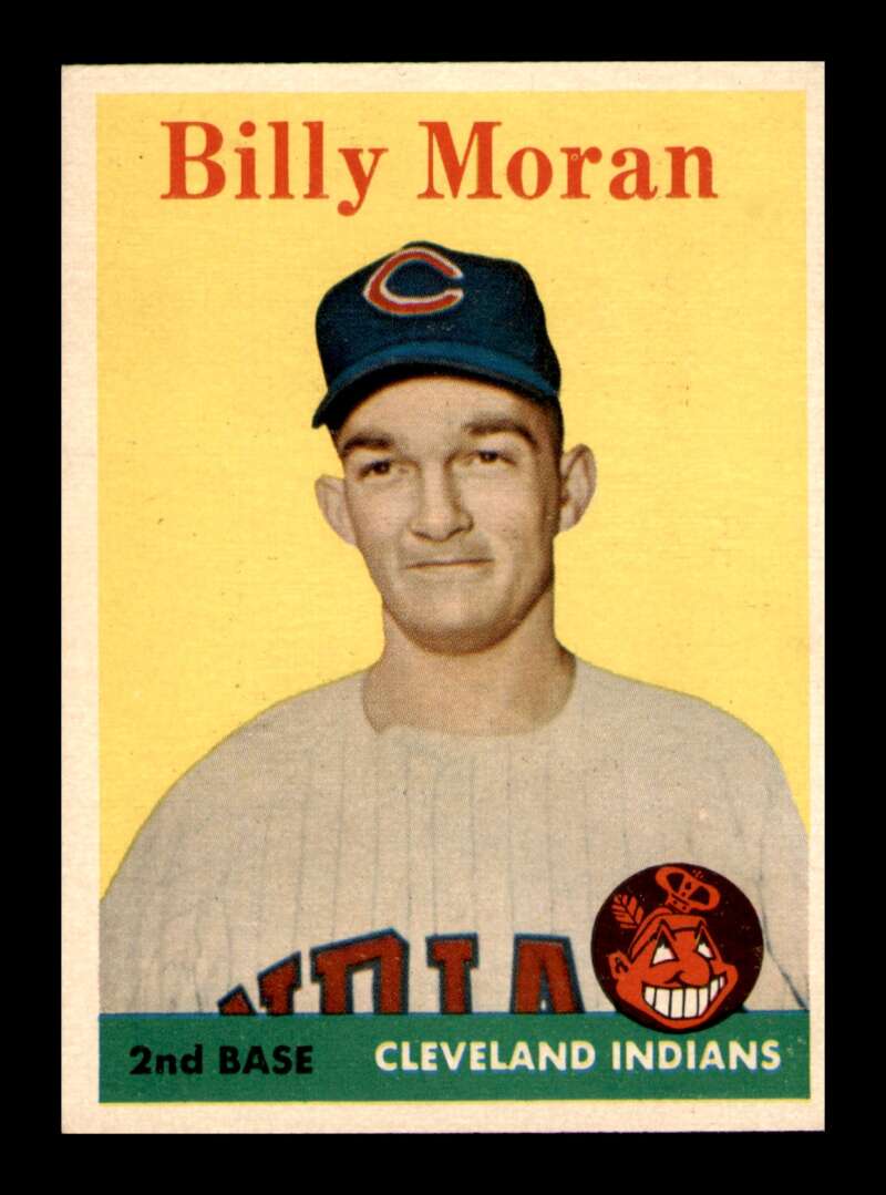 Load image into Gallery viewer, 1958 Topps Billy Moran #388 Rookie RC Set Break Cleveland Indians Image 1
