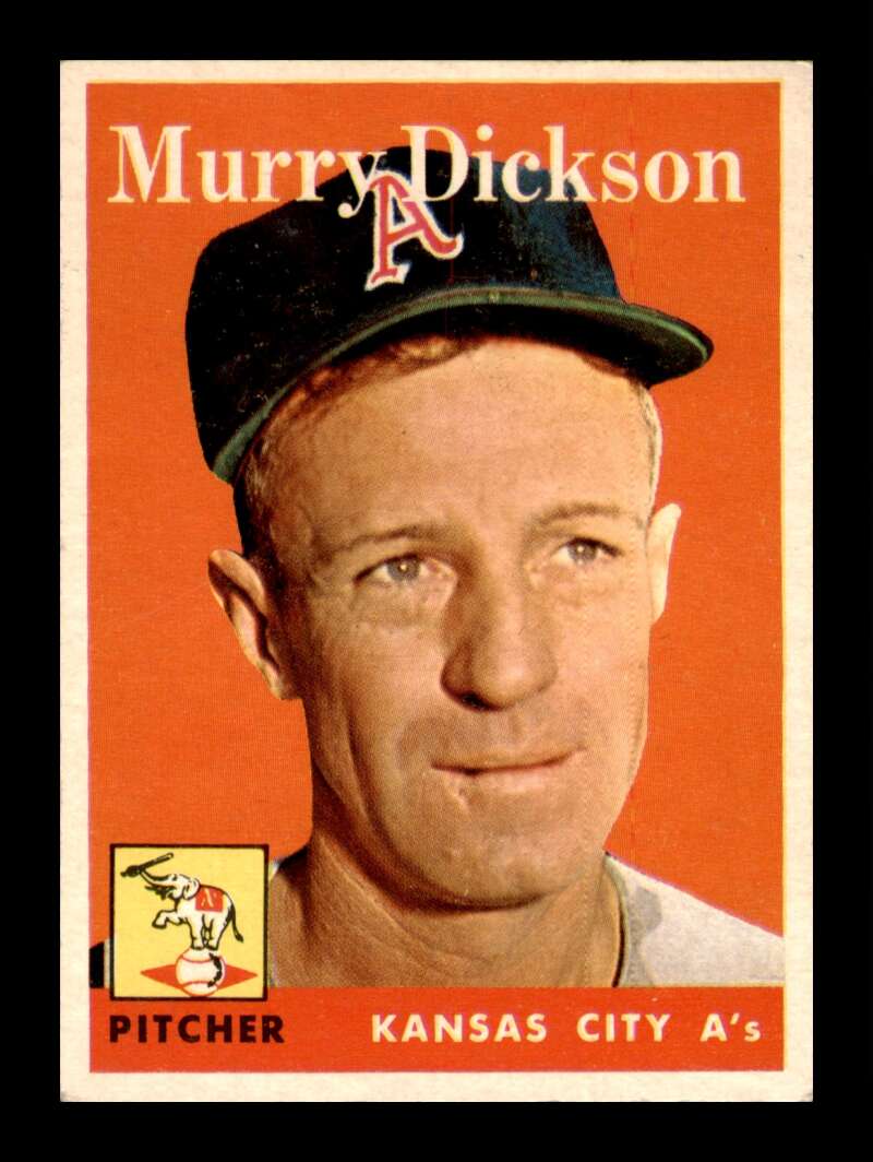 Load image into Gallery viewer, 1958 Topps Murry Dickson #349 Set Break Kansas City Athletics Image 1
