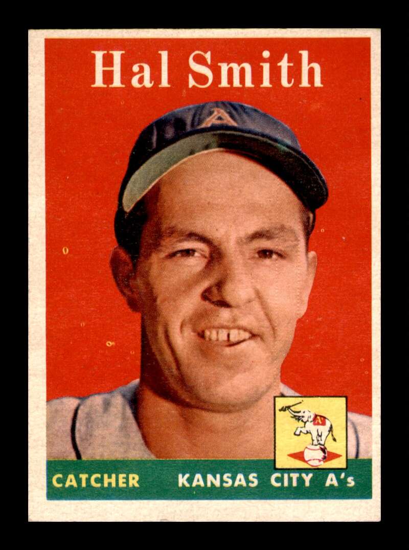 Load image into Gallery viewer, 1958 Topps Hal Smith #257 Set Break Kansas City Athletics Image 1
