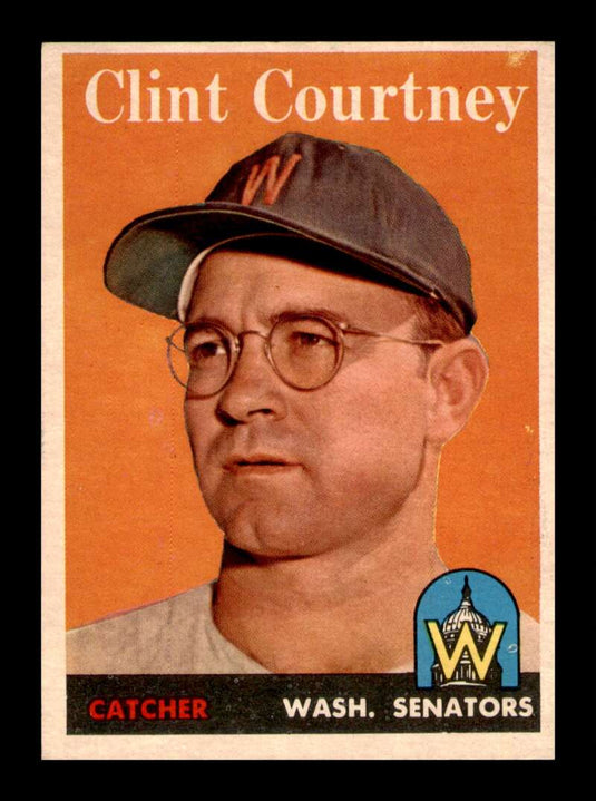 1958 Topps Clint Courtney 