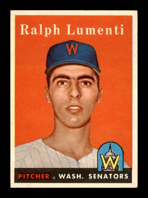 1958 Topps Ralph Lumenti 