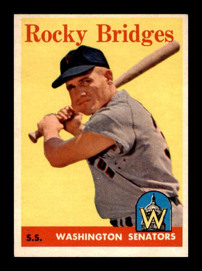 1958 Topps Rocky Bridges 