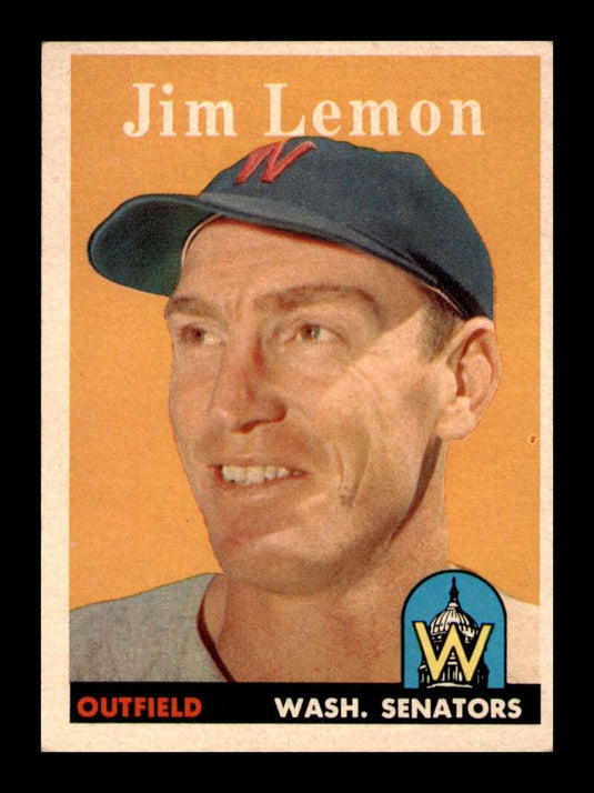 1958 Topps Jim Lemon