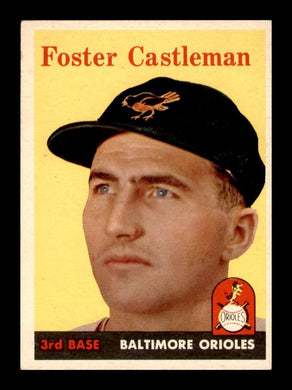 1958 Topps Foster Castleman 