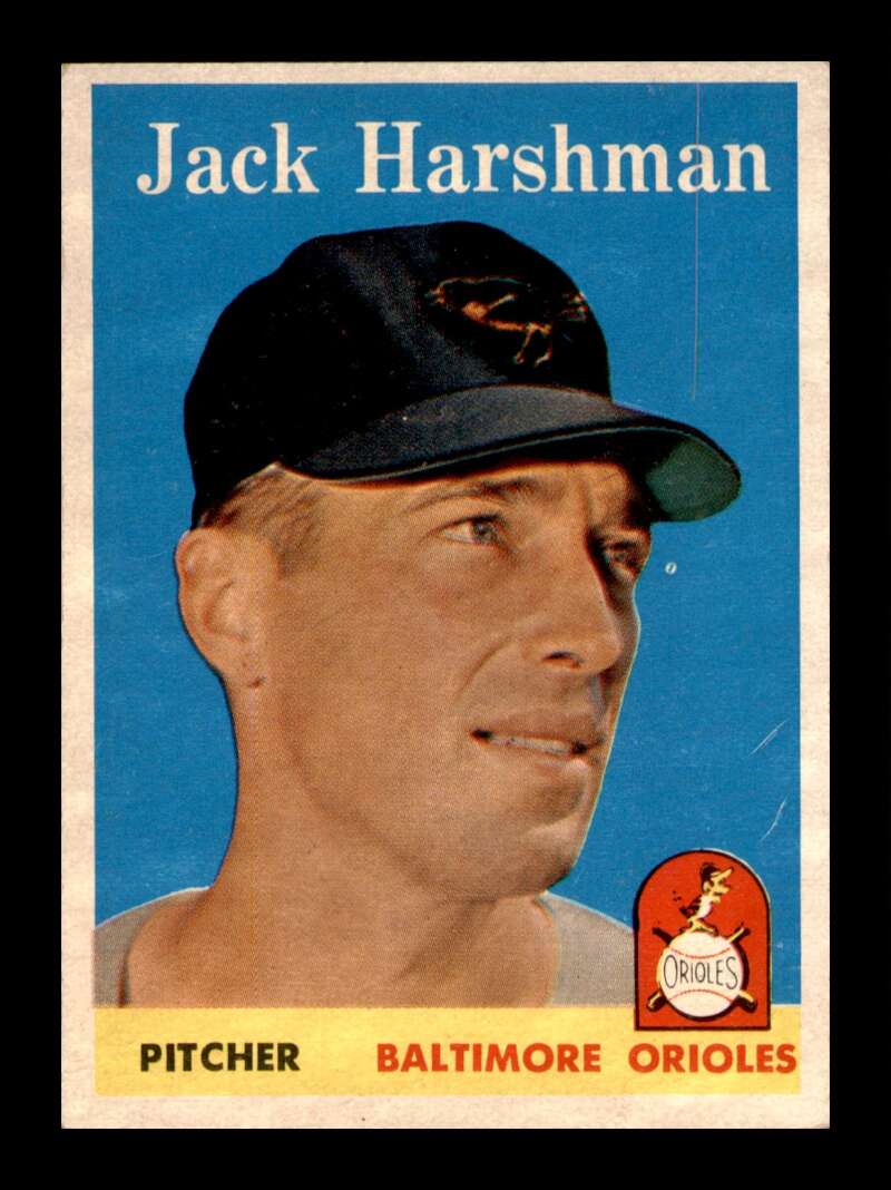 Load image into Gallery viewer, 1958 Topps Jack Harshman #217 Set Break Baltimore Orioles Image 1
