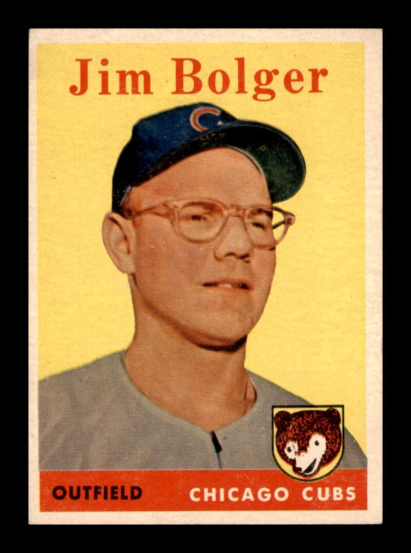 Load image into Gallery viewer, 1958 Topps Jim Bolger #201 Set Break Chicago Cubs Image 1
