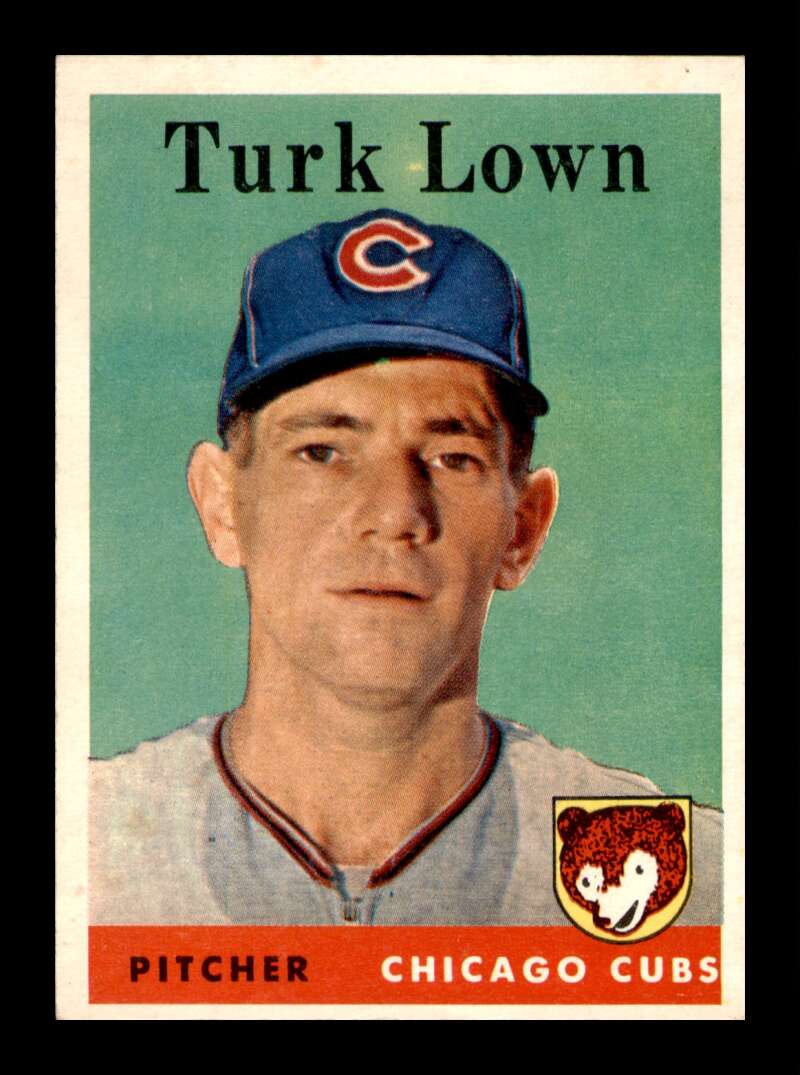 Load image into Gallery viewer, 1958 Topps Turk Lown #261 Set Break Chicago Cubs Image 1
