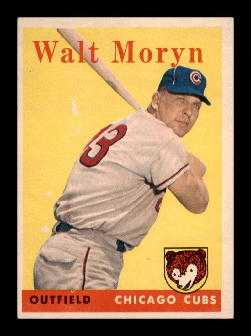 Load image into Gallery viewer, 1958 Topps Walt Moryn #122 Set Break Chicago Cubs Image 1
