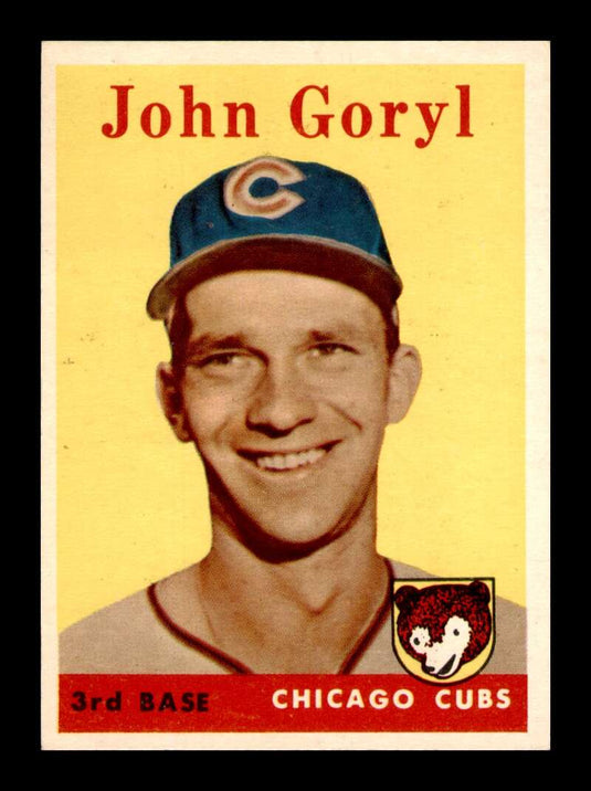 1958 Topps John Goryl 