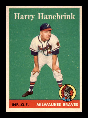 1958 Topps Harry Hanebrink 