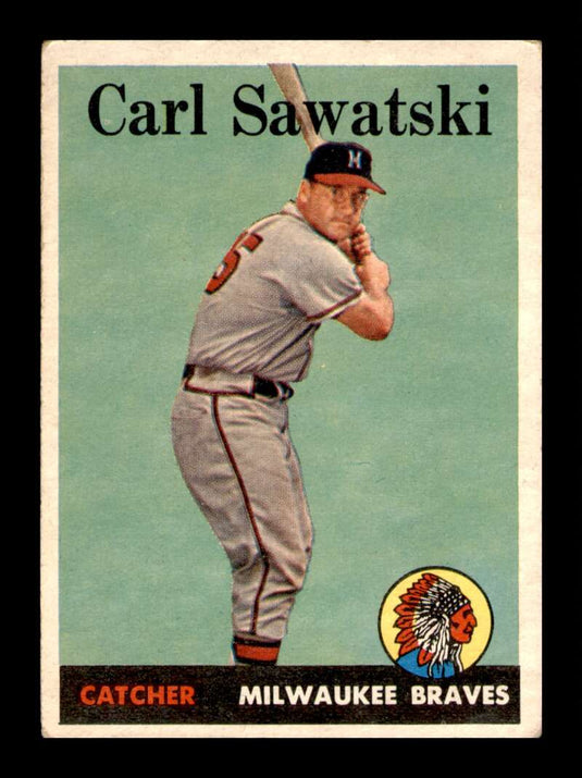 1958 Topps Carl Sawatski