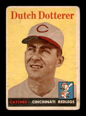 1958 Topps Dutch Dotterer 