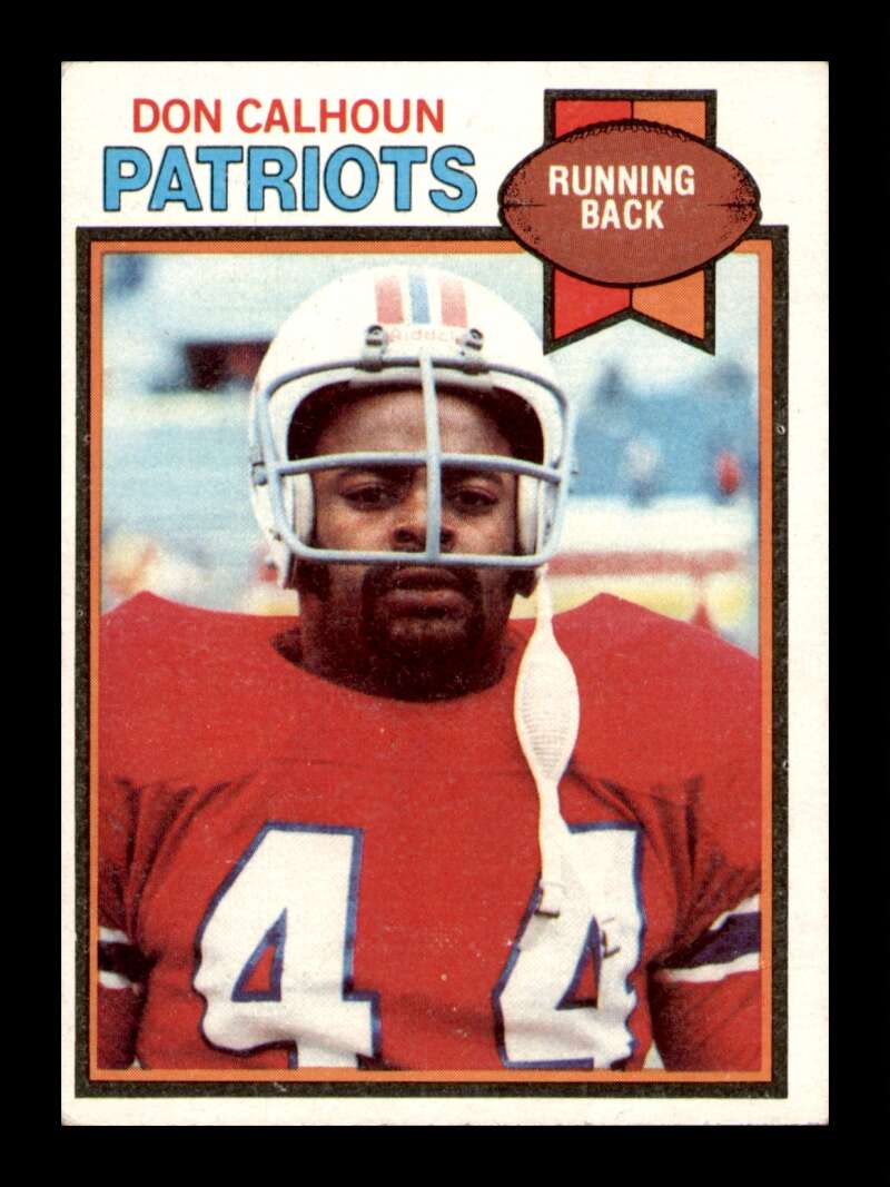 Load image into Gallery viewer, 1979 Topps Don Calhoun #136 New England Patriots Image 1
