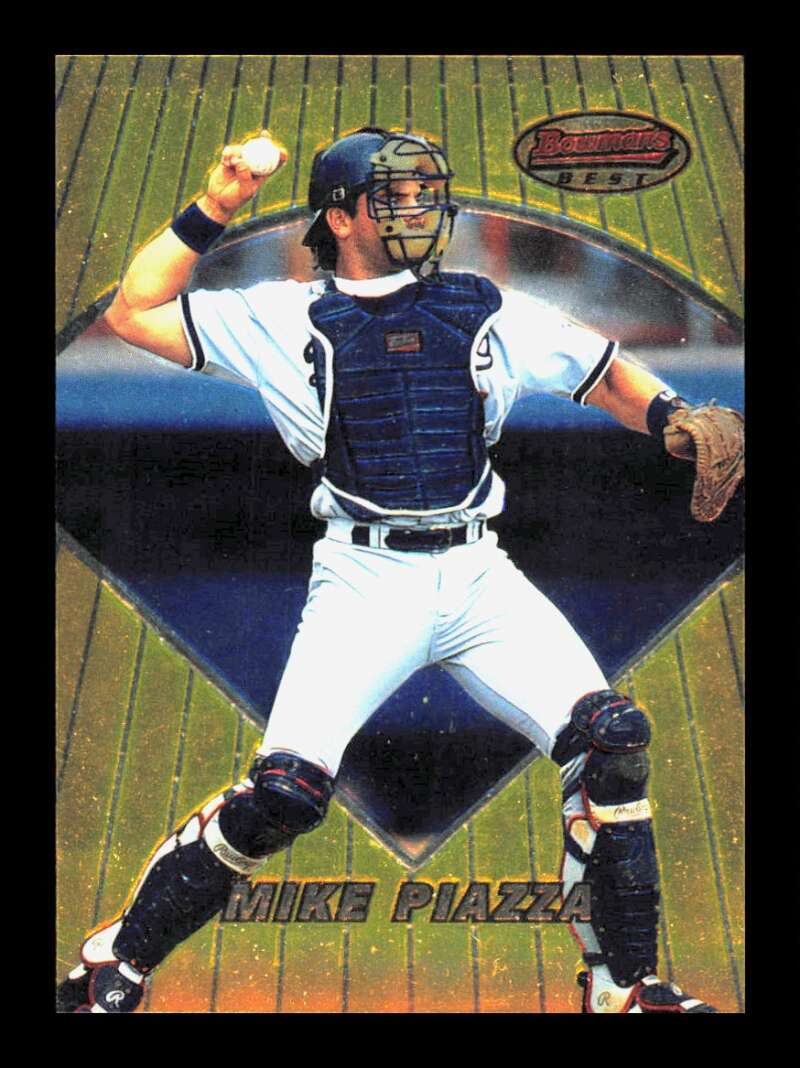 Load image into Gallery viewer, 1996 Bowman&#39;s Best Mike Piazza #26 Los Angeles Dodgers Image 1
