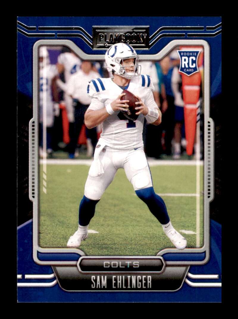 Load image into Gallery viewer, 2021 Panini Playbook Sam Ehlinger #197 Rookie RC Indianapolis Colts Image 1
