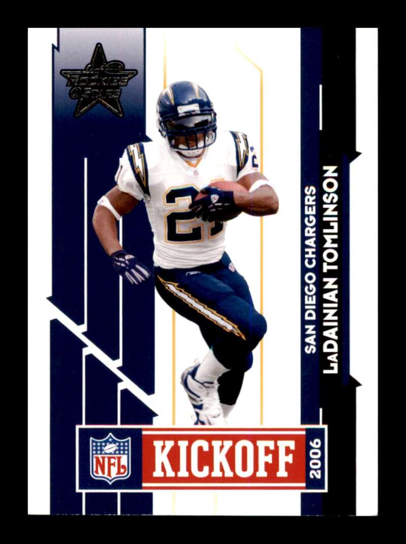Load image into Gallery viewer, 2006 Leaf Rookies &amp; Stars NFL Kickoff Classic LaDainian Tomlinson #7 Chargers  Image 1
