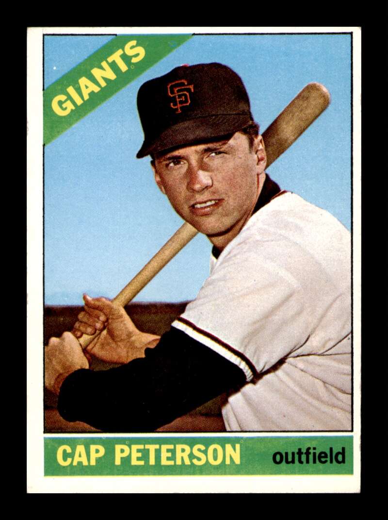Load image into Gallery viewer, 1966 Topps Cap Peterson #349 Set Break San Francisco Giants Image 1
