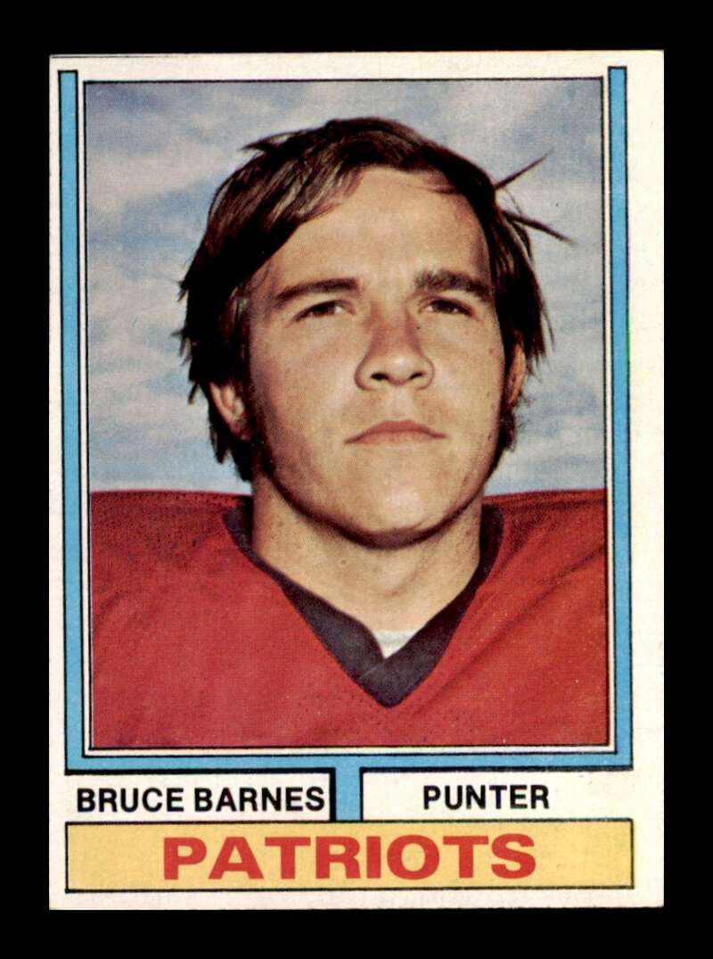 Load image into Gallery viewer, 1974 Topps Bruce Barnes #522 Rookie RC New England Patriots Image 1

