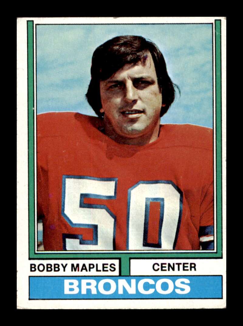 Load image into Gallery viewer, 1974 Topps Bobby Maples #243 Denver Broncos Image 1
