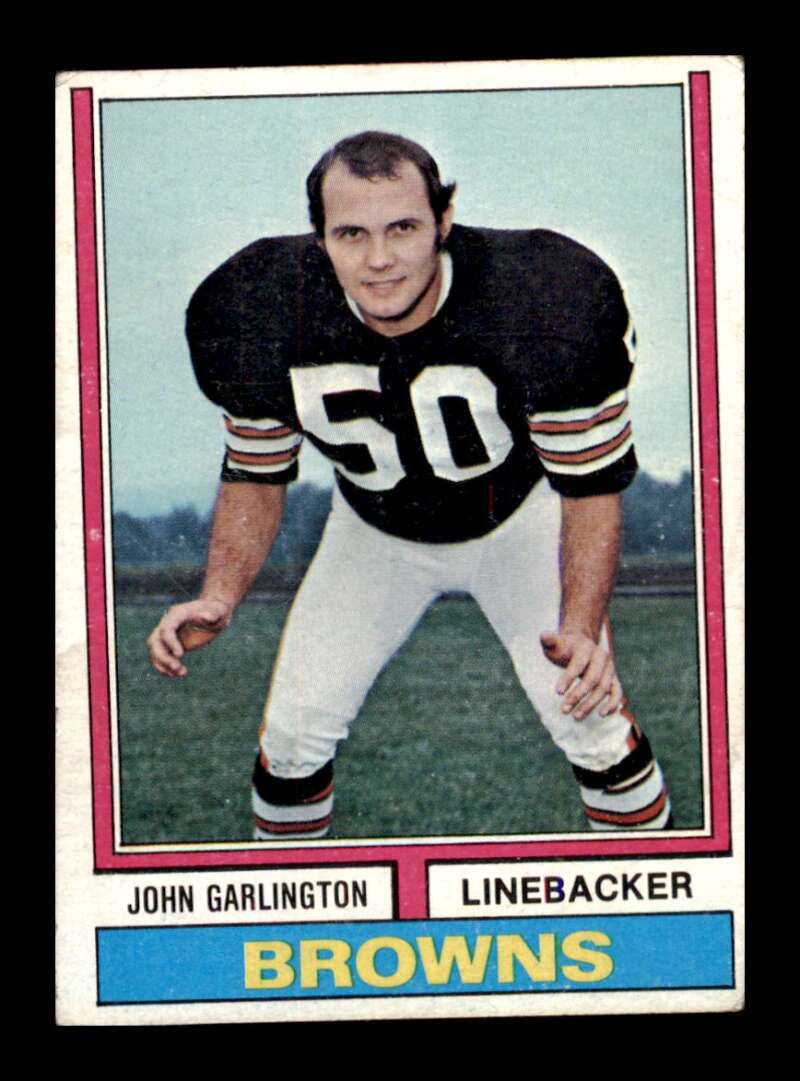 Load image into Gallery viewer, 1974 Topps John Garlington #237 Cleveland Browns Image 1
