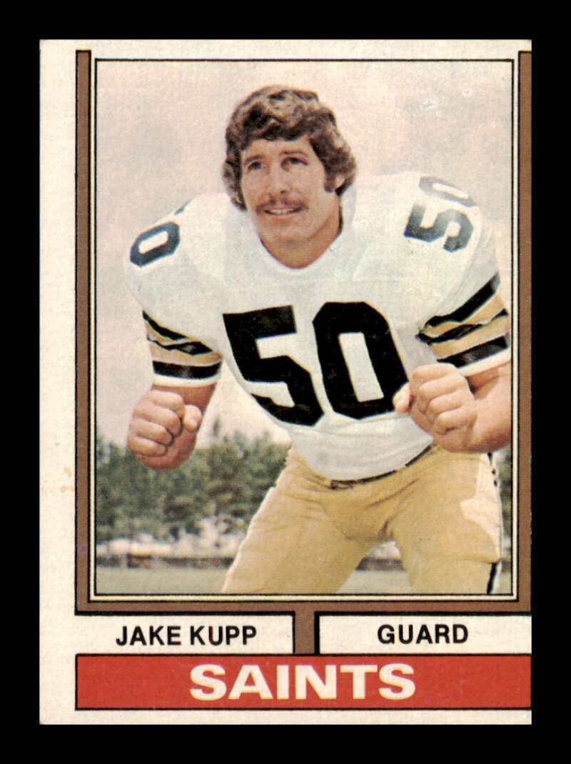 Load image into Gallery viewer, 1974 Topps Jake Kupp #204 New Orleans Saints Image 1
