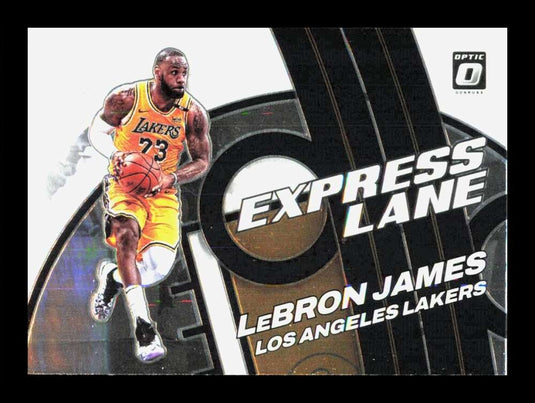 2021-22 Donruss Optic Express Lane LeBron James