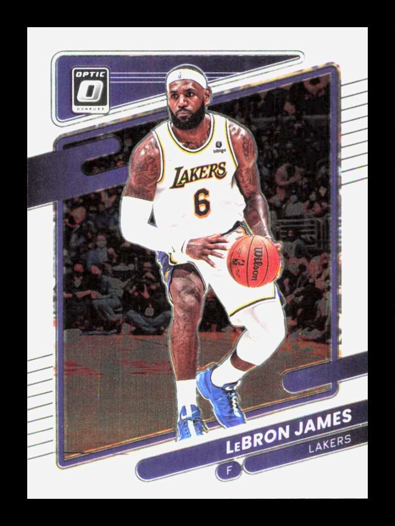 Load image into Gallery viewer, 2021-22 Donruss Optic LeBron James #41 Los Angeles Lakers Image 1
