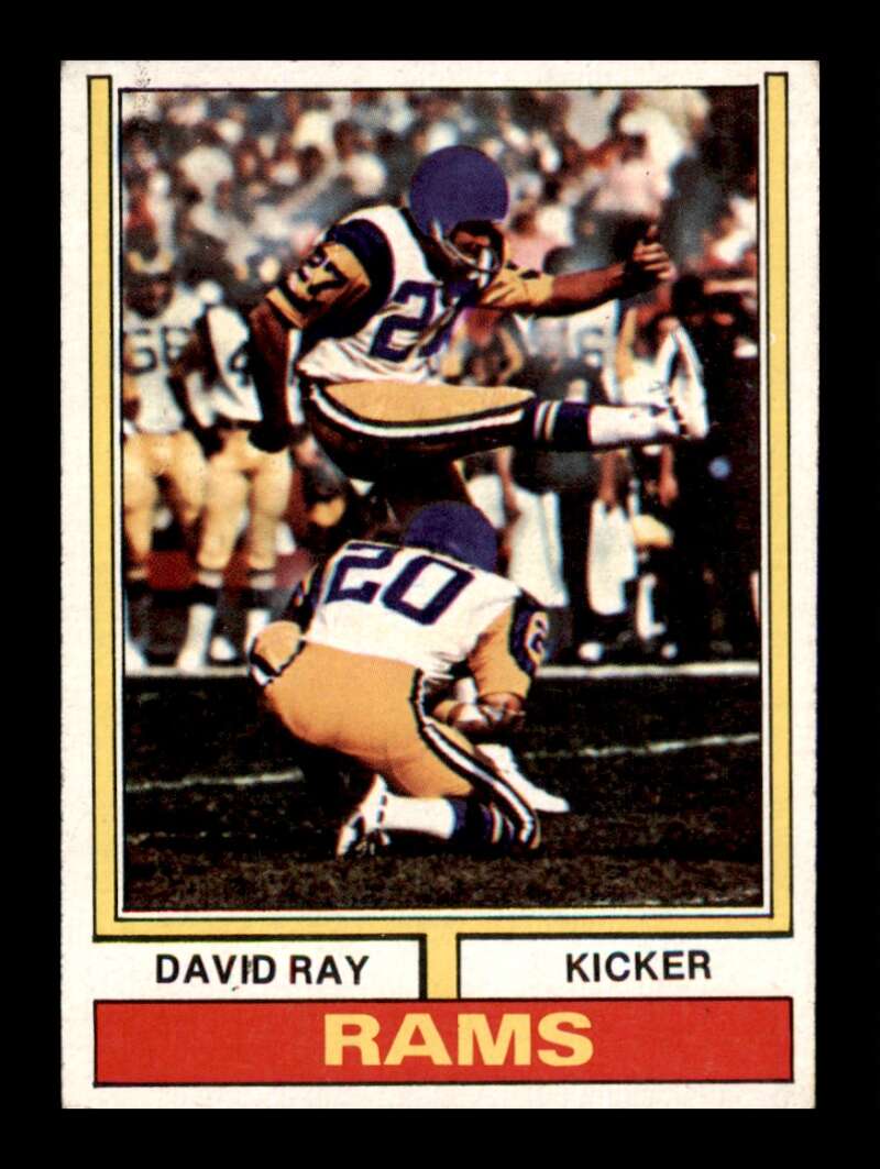 Load image into Gallery viewer, 1974 Topps David Ray #443 Los Angeles Rams Image 1
