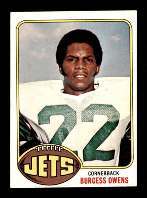 1976 Topps Burgess Owens 