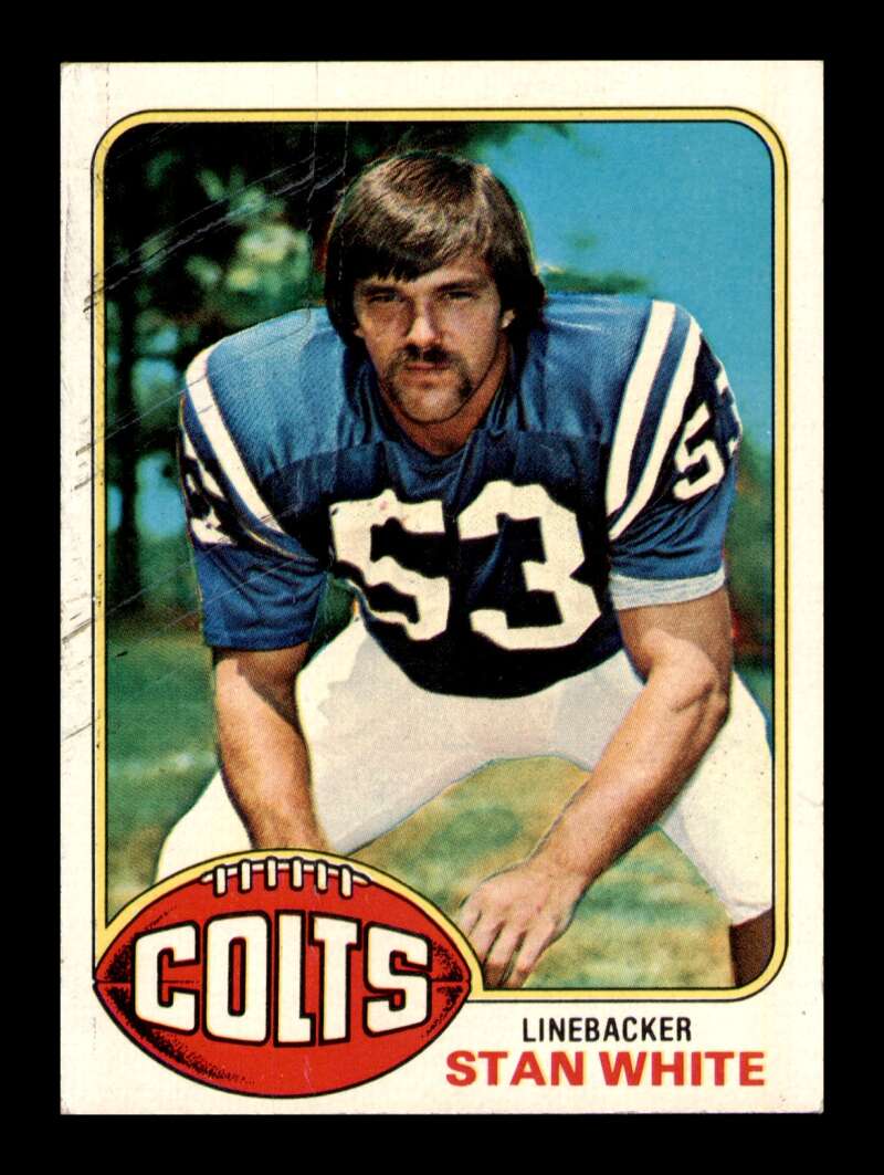 Load image into Gallery viewer, 1976 Topps Stan White #312 Baltimore Colts Image 1
