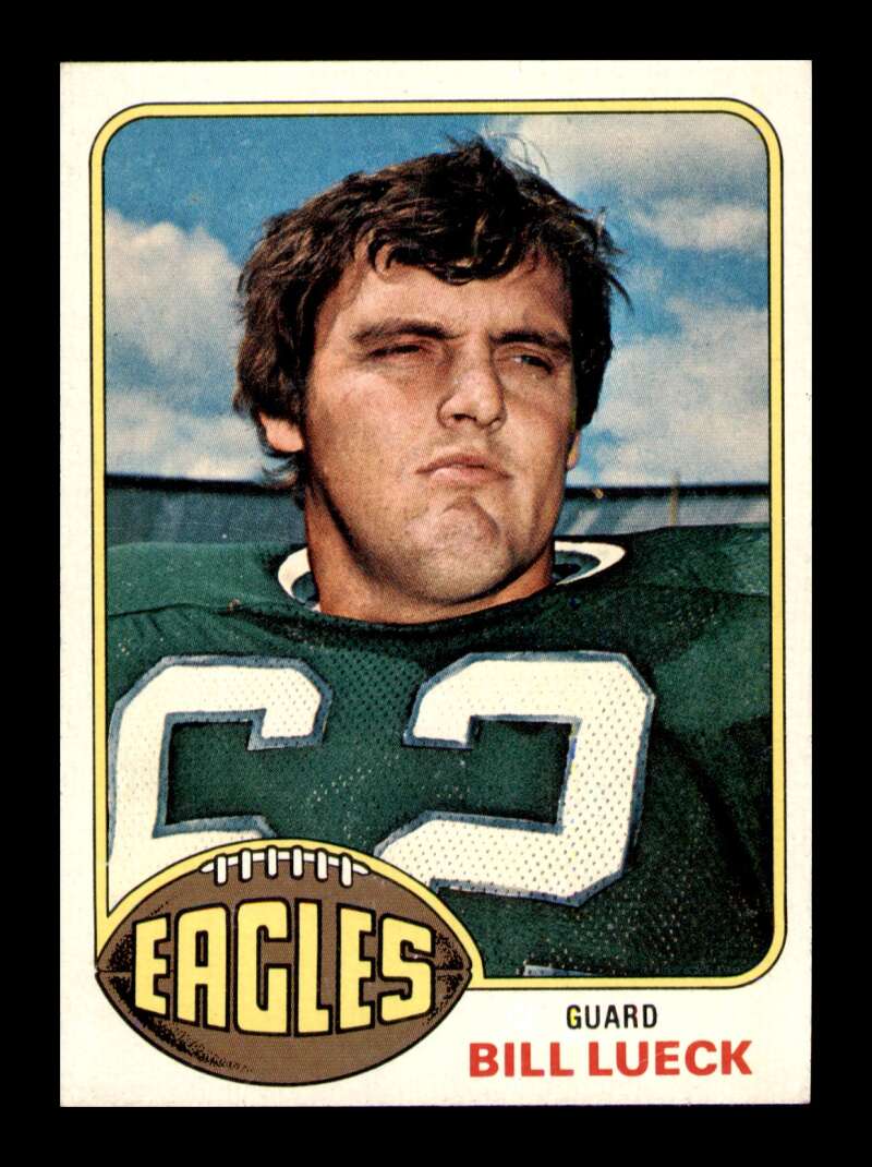 Load image into Gallery viewer, 1976 Topps Bill Lueck #439 Philadelphia Eagles Image 1
