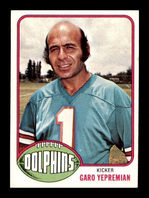 1976 Topps Garo Yepremian 