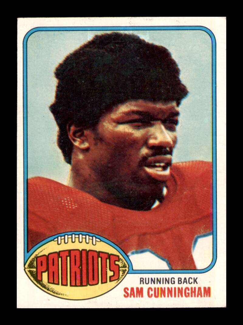 Load image into Gallery viewer, 1976 Topps Sam Cunningham #434 New England Patriots Image 1
