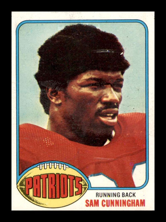 1976 Topps Sam Cunningham