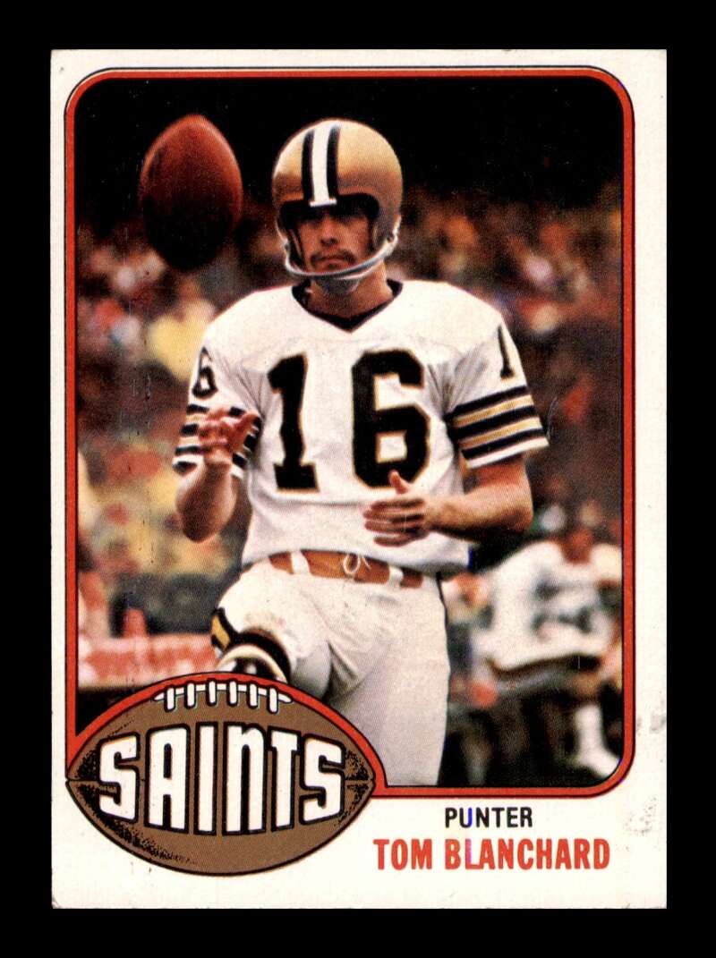 Load image into Gallery viewer, 1976 Topps Tom Blanchard #431 New Orleans Saints Image 1
