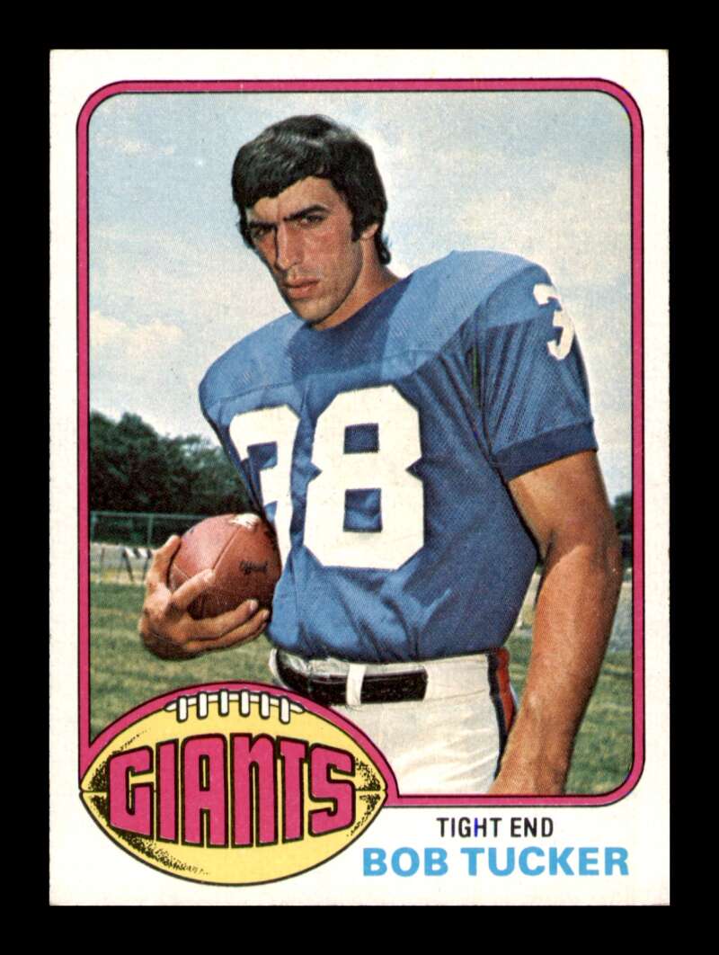 Load image into Gallery viewer, 1976 Topps Bob Tucker #417 New York Giants Image 1
