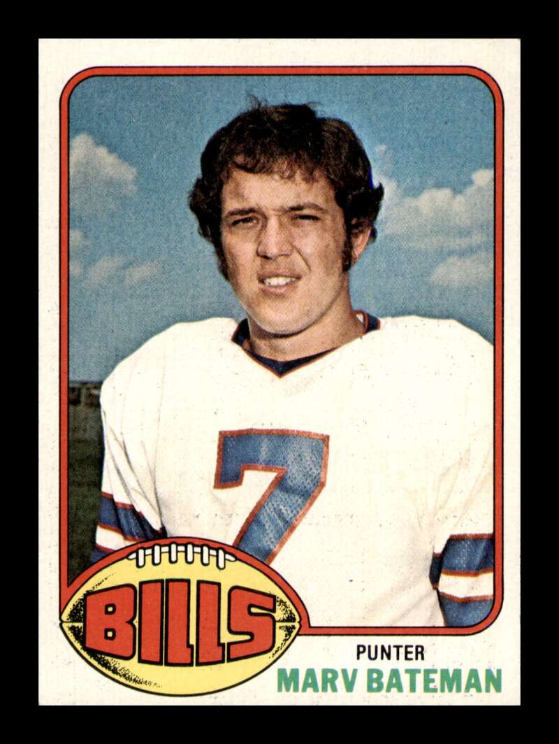 Load image into Gallery viewer, 1976 Topps Marv Bateman #414 Buffalo Bills Image 1
