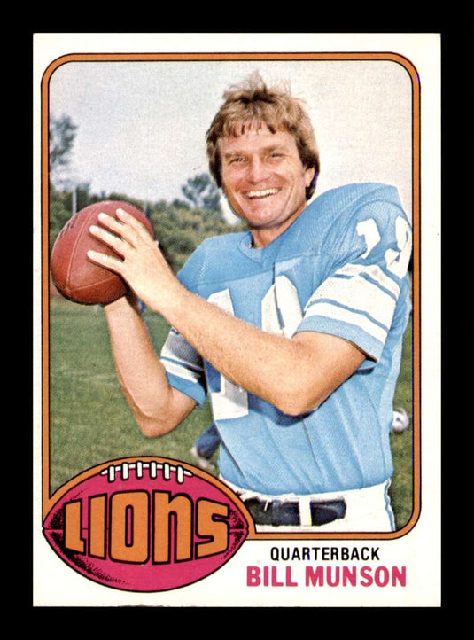 1976 Topps Bill Munson 